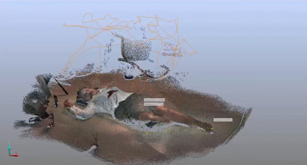 三维扫描仪应用之犯罪场景的3d重建